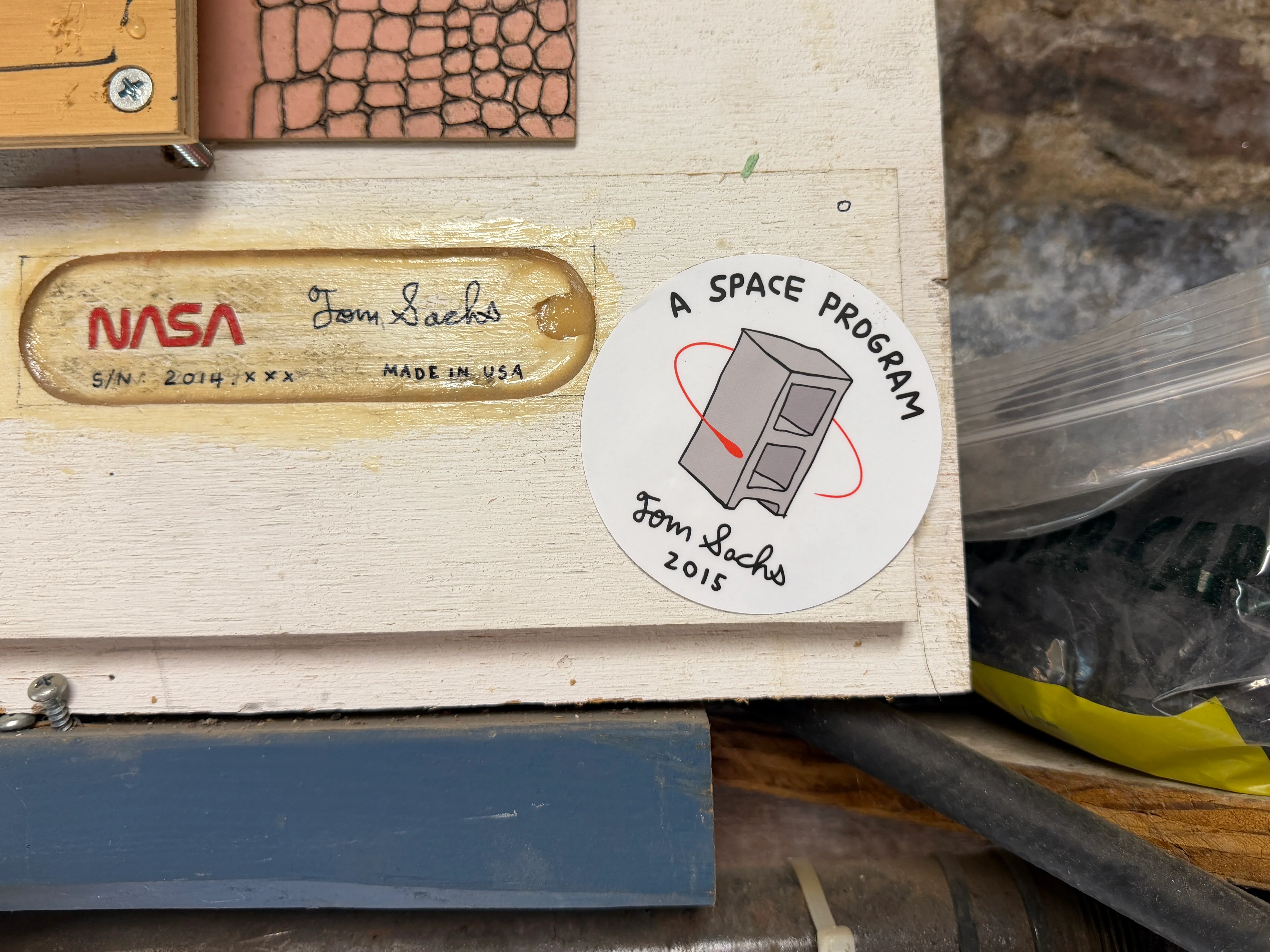 A Space Program Sticker - Image 2