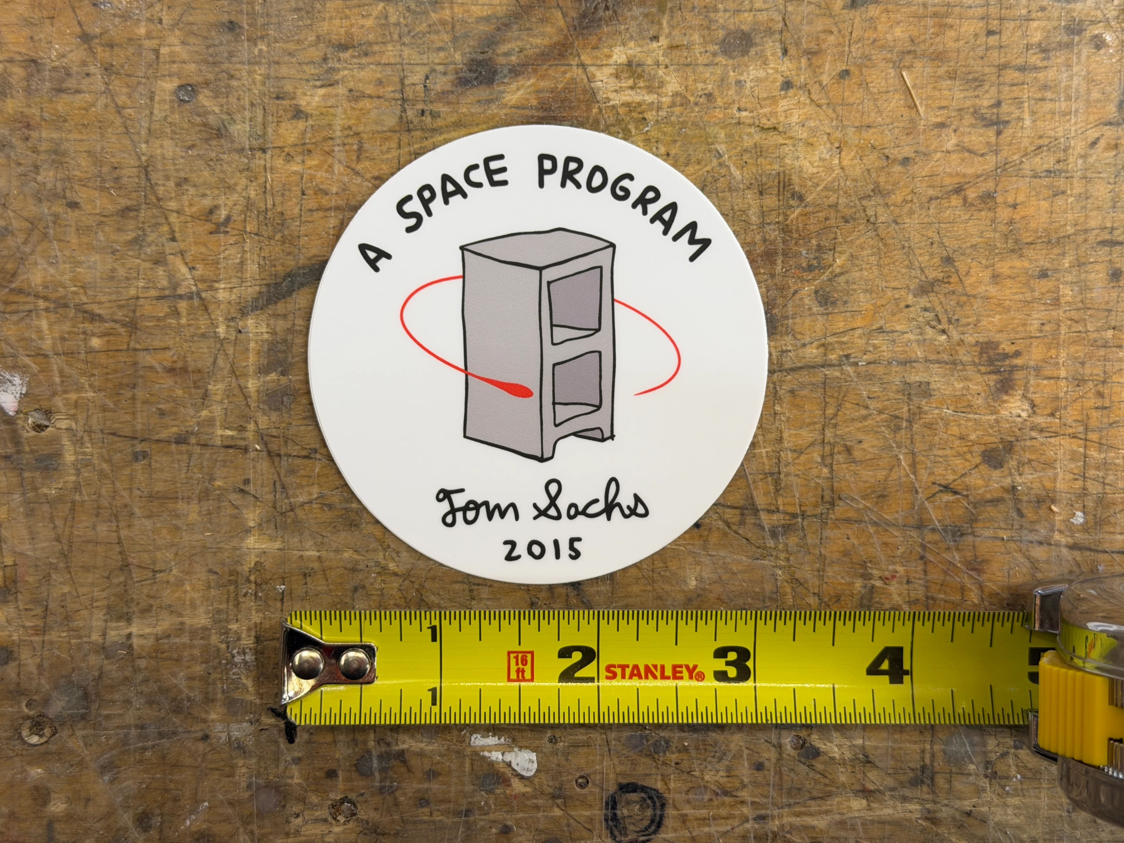 A Space Program Sticker - Image 3