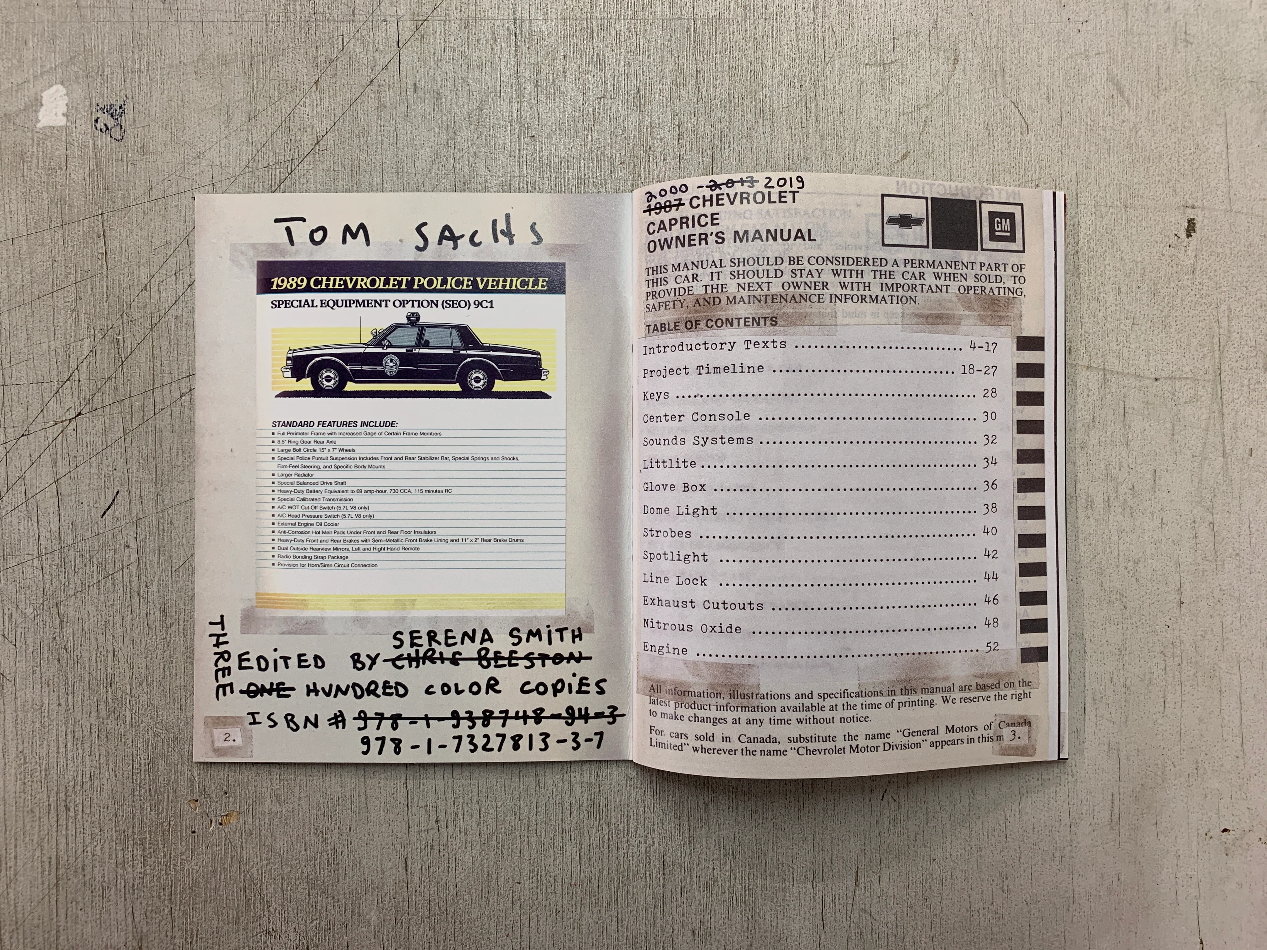 Caprice Owner's Manual (Second Edition) - Image 3