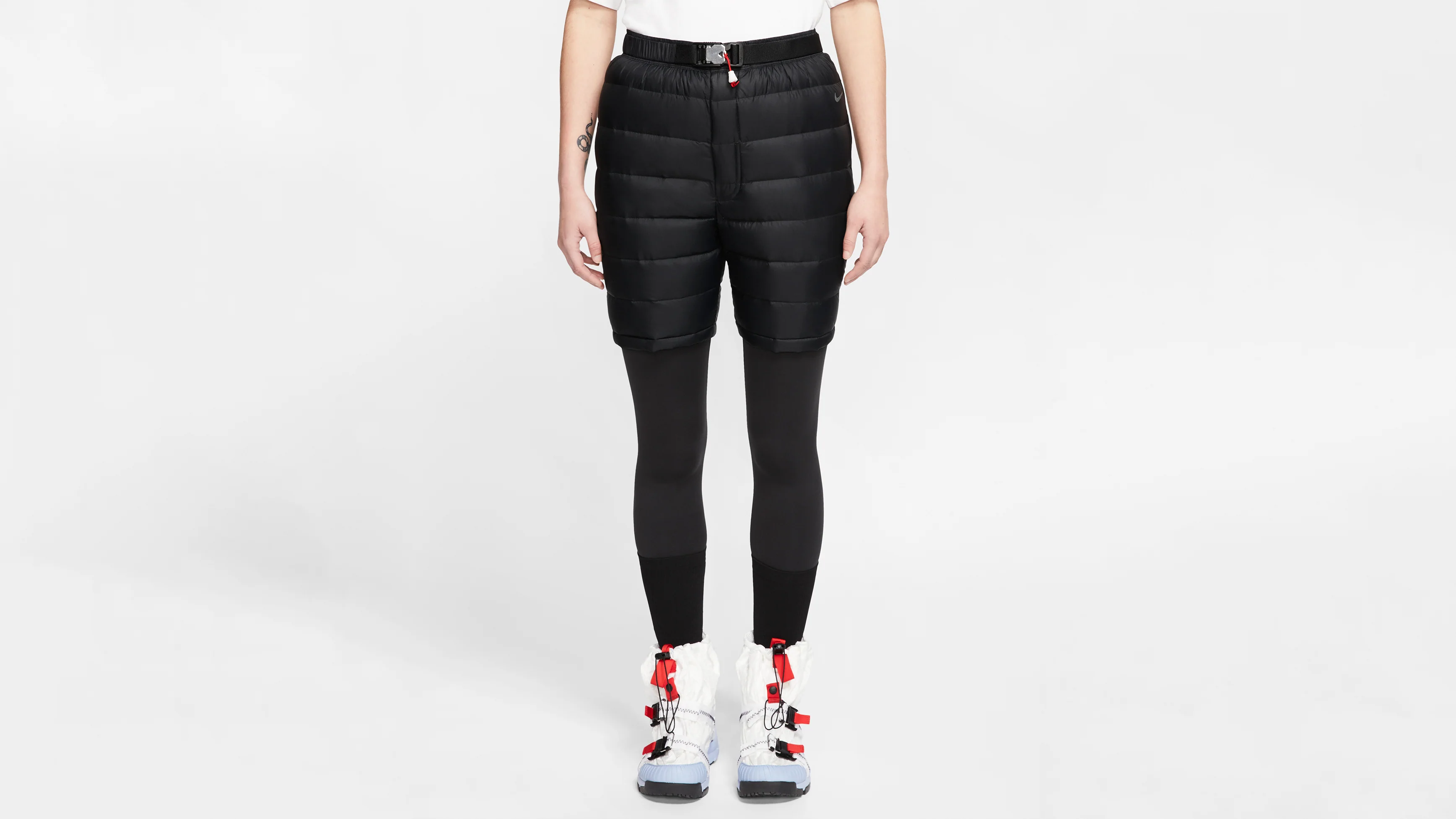 NikeCraft: Down Shorts (Black)