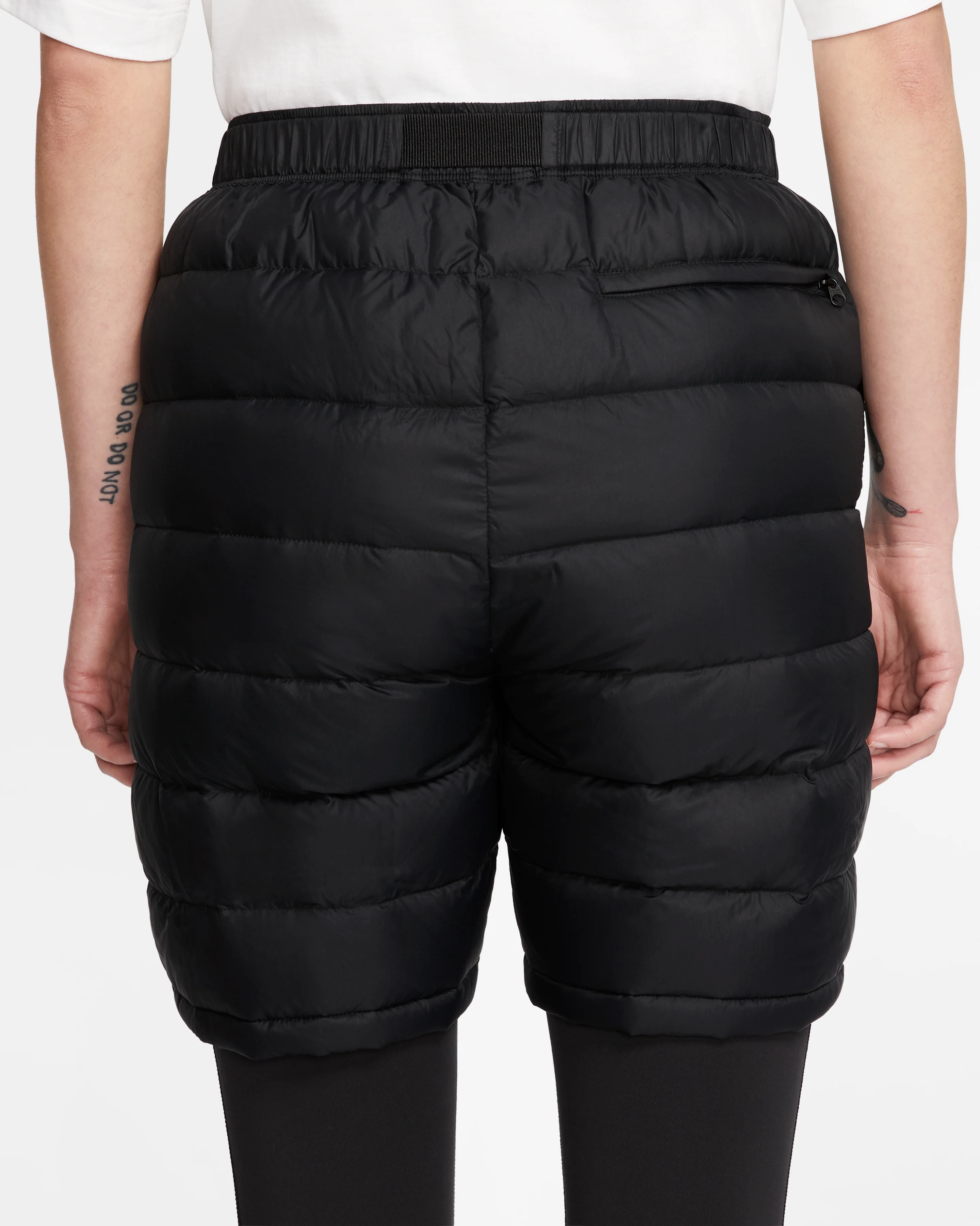 NikeCraft: Down Shorts (Black) - Image 3