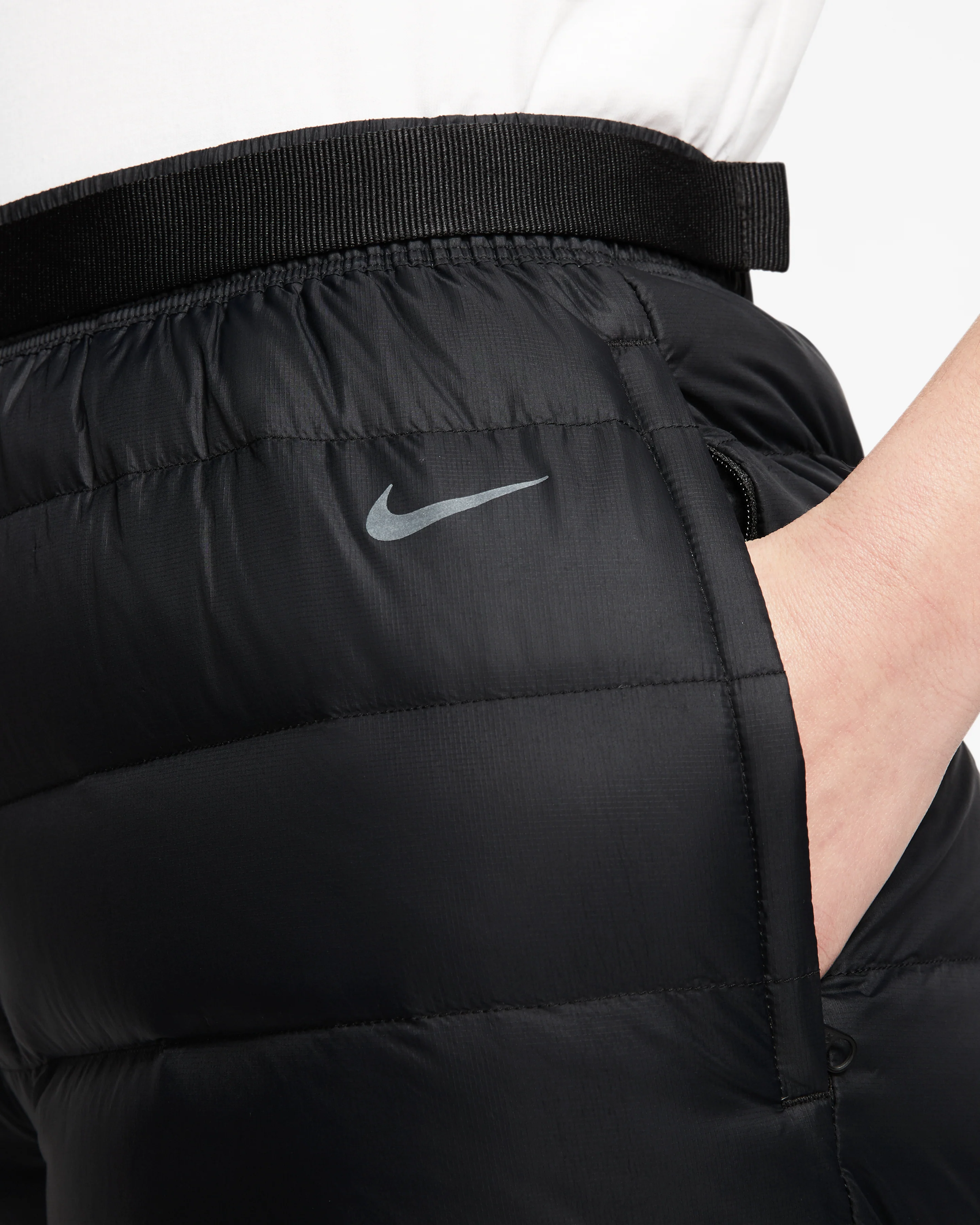 NikeCraft: Down Shorts (Black) - Image 5