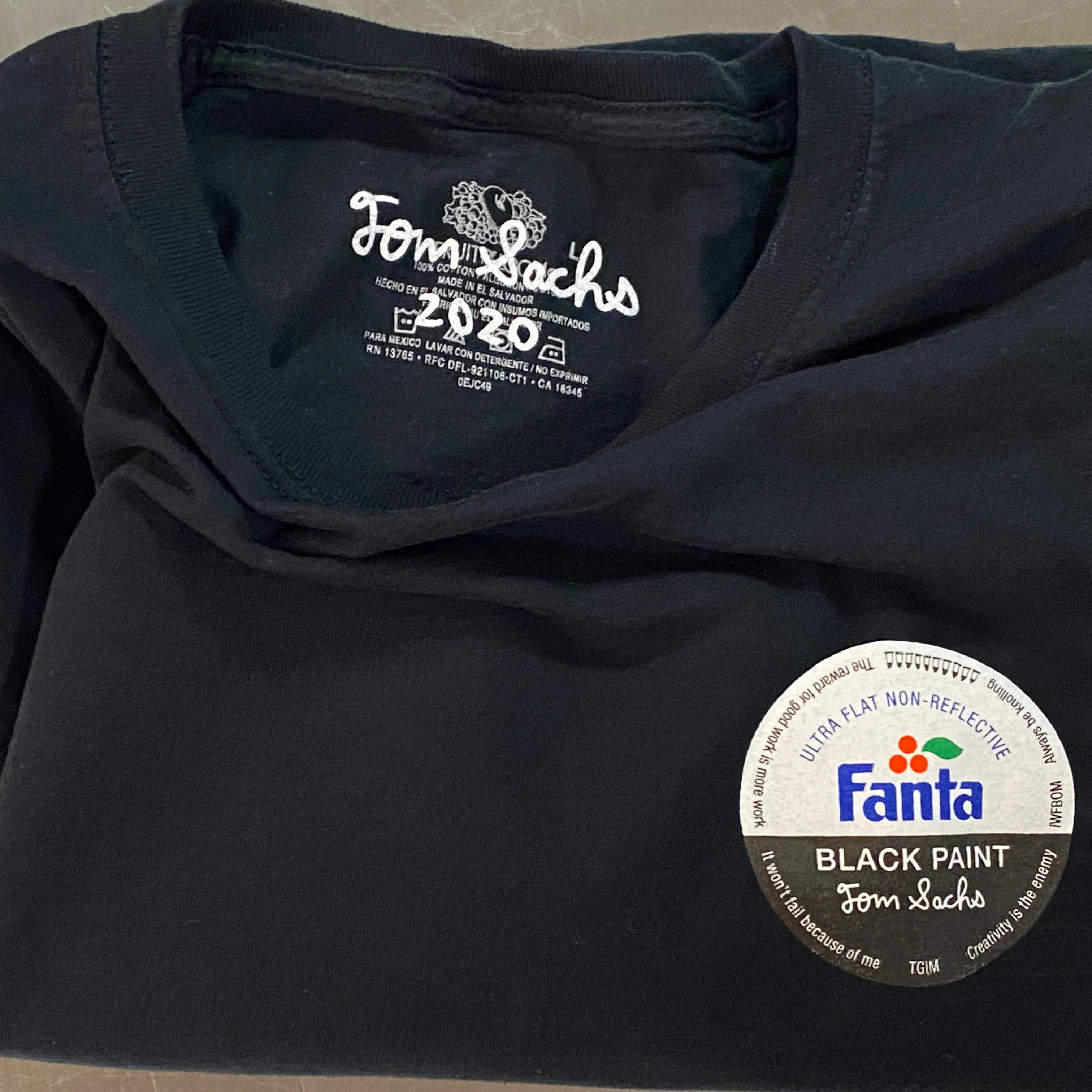 Fanta Black Long Sleeve Tee - Image 3