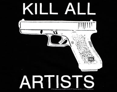 Kill All Artists Tee - Image 4
