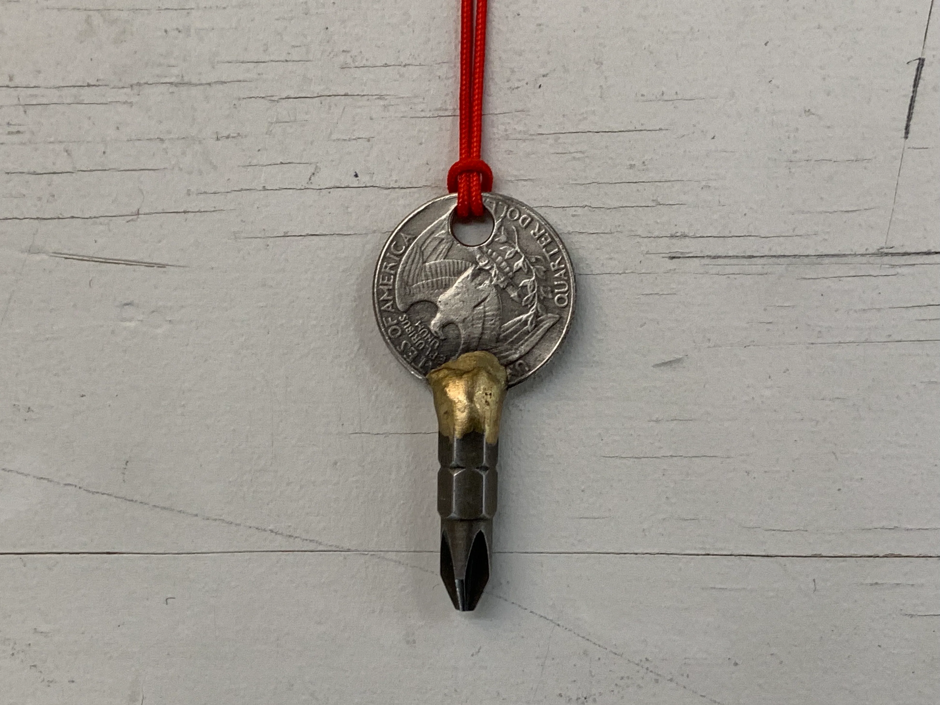 Quarter Screw Necklace - Image 3