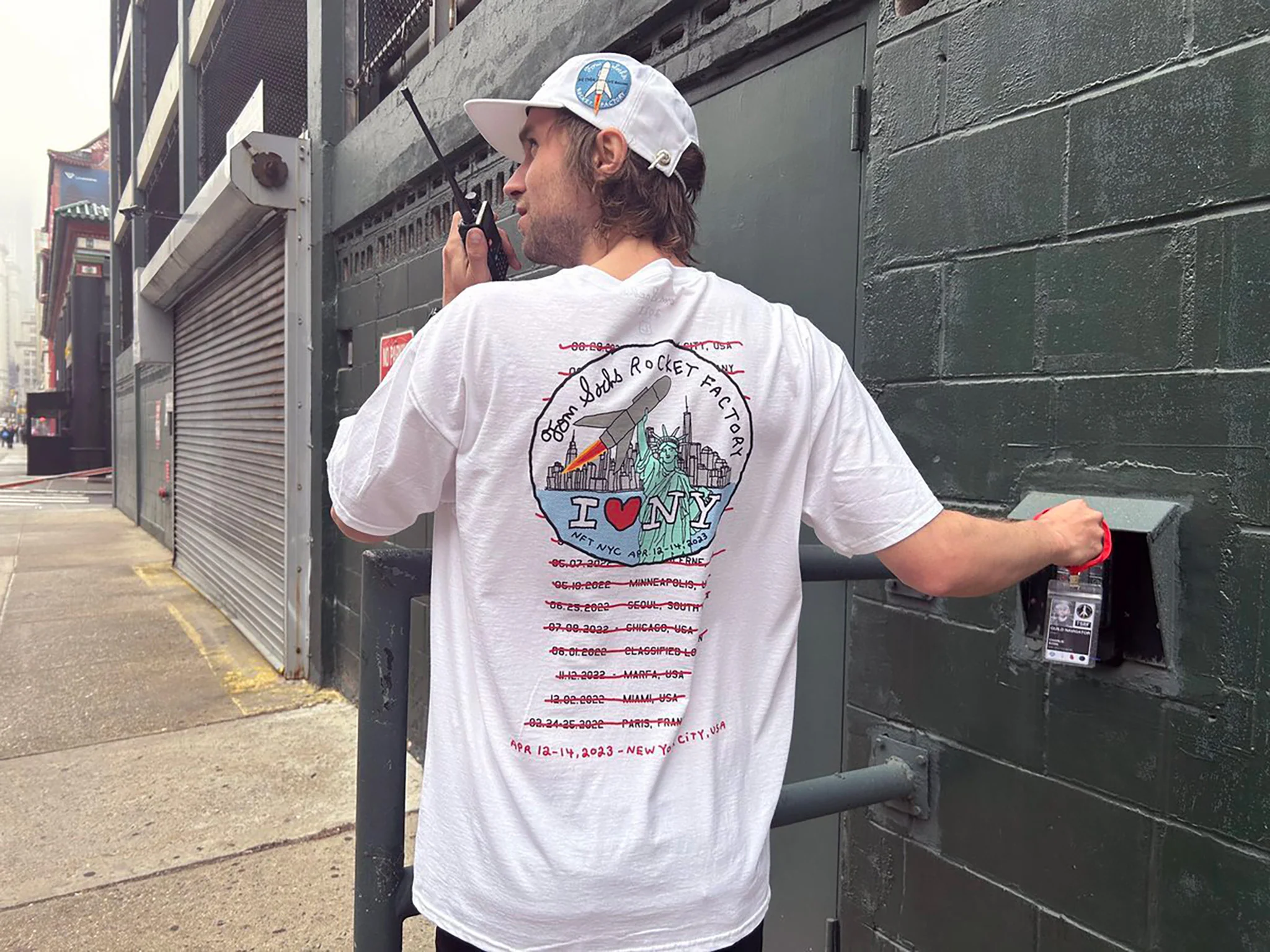Rocket Factory NFT NYC Short Sleeve Tee - Image 3