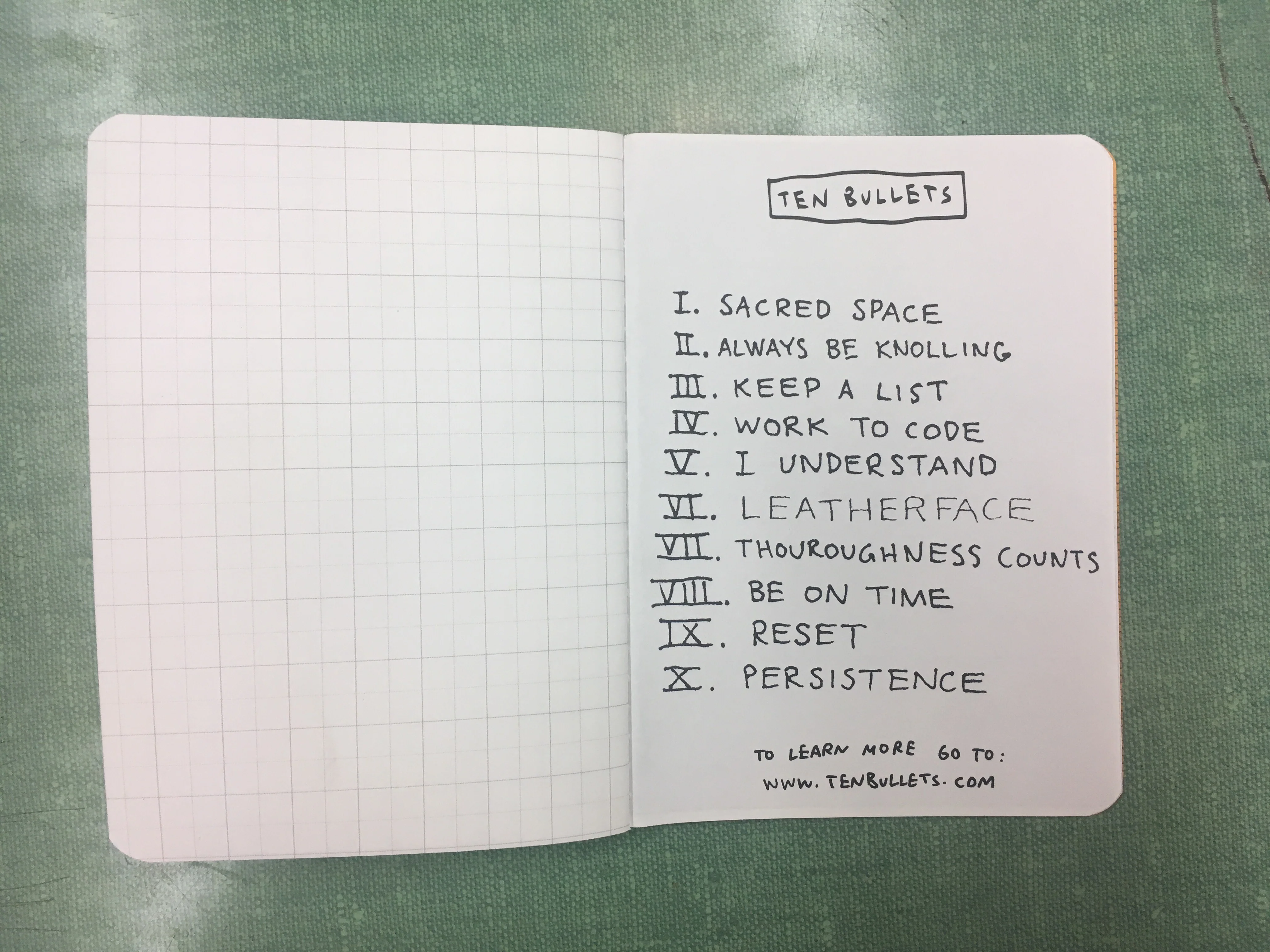 Ten Bullets Notebook - Image 5
