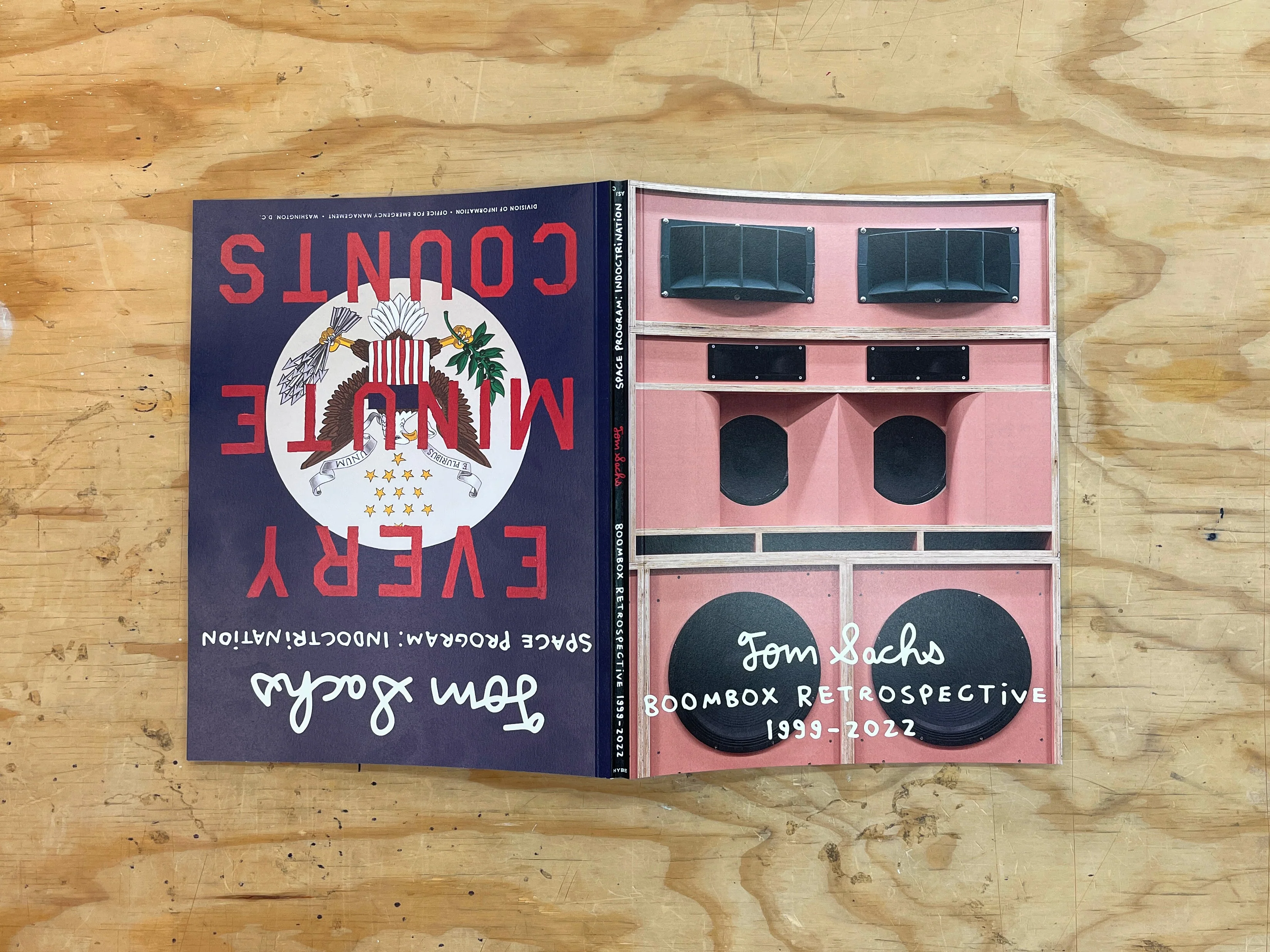 Tom Sachs: Boombox Retrospective/ Space Program: Indoctrination Double Sided Catalogue - Image 11