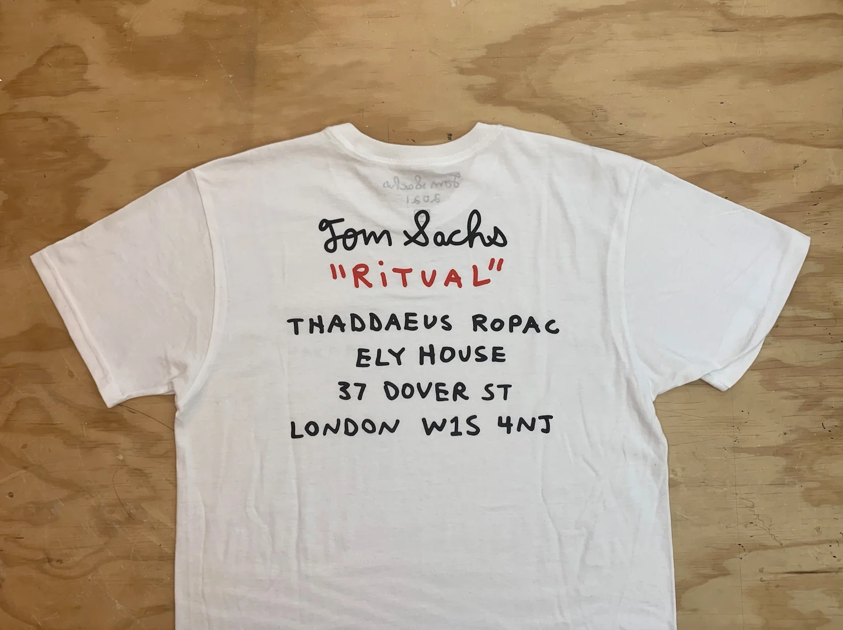 Tom Sachs: Ritual London Tee - Image 3