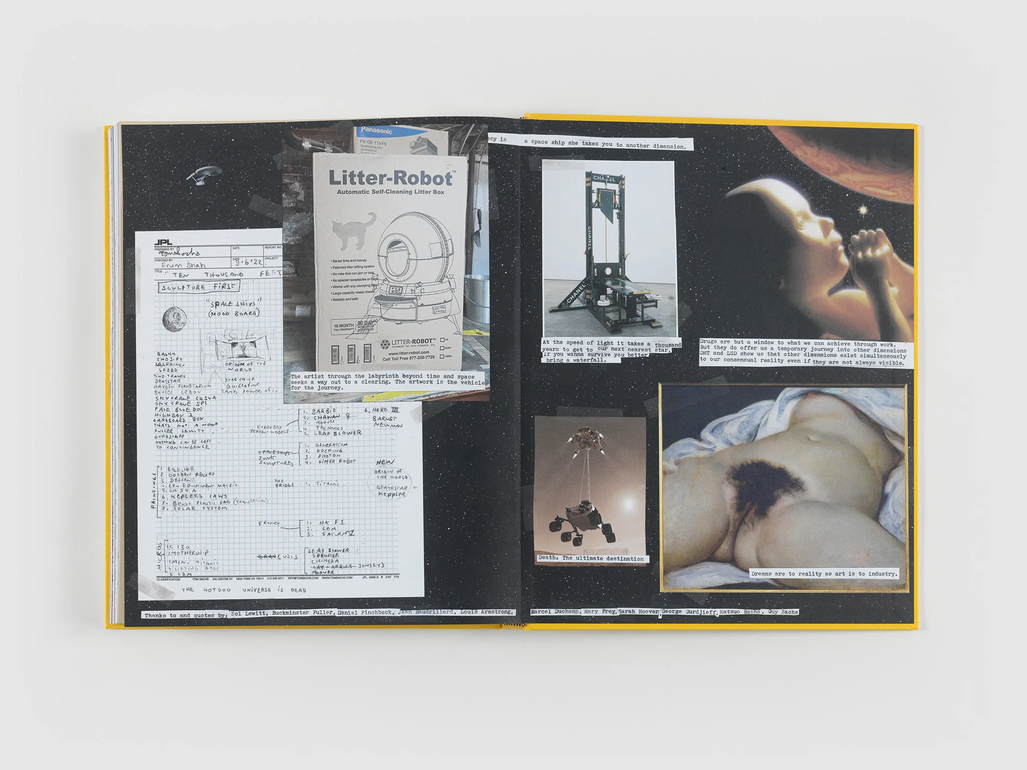Tom Sachs: Spaceships Hardcover Book - Image 8